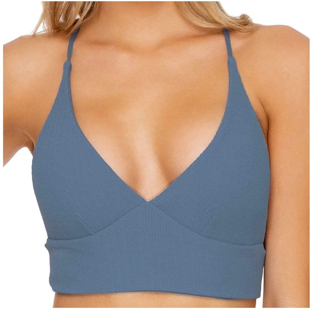 NWOT Luli Fama jagged bombshell top XL Olas